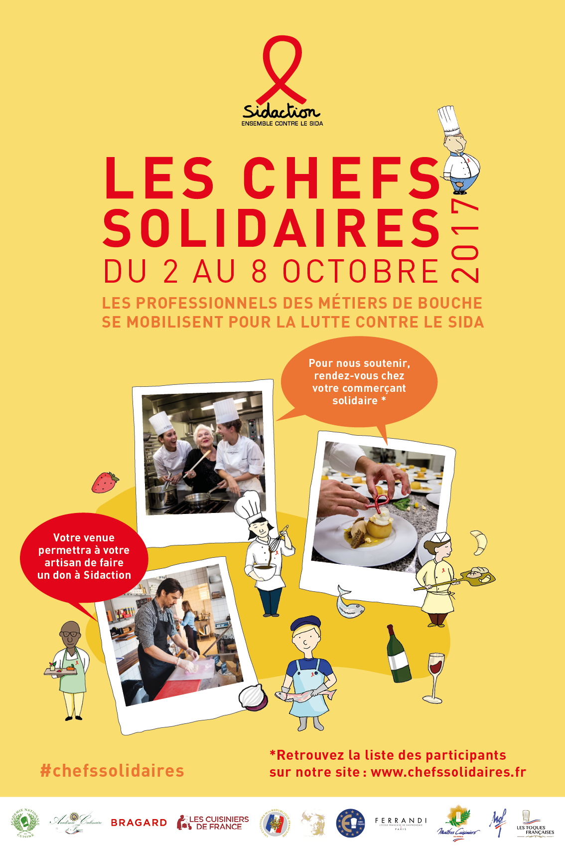 Affiche_chefs Solidaires 2017