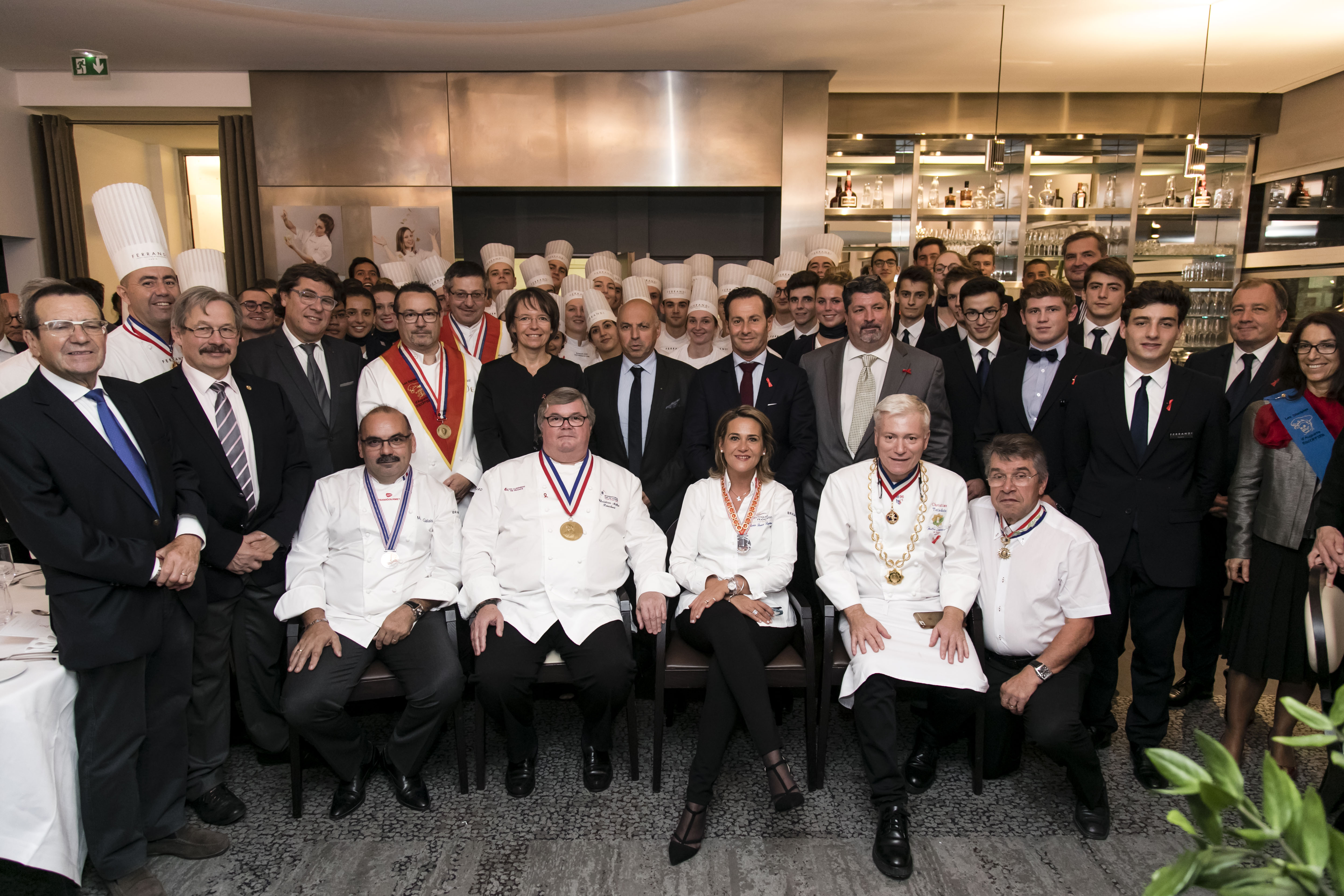 ©Vincent Isore/Sidaction ; Paris, France le 4 Octobre, 2017 - Reportage dans le cadre de l operation "Chefs Solidaires" organise par le Sidaction