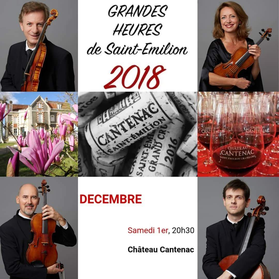 GRANDES HEURES 2018 CH. CANTENAC